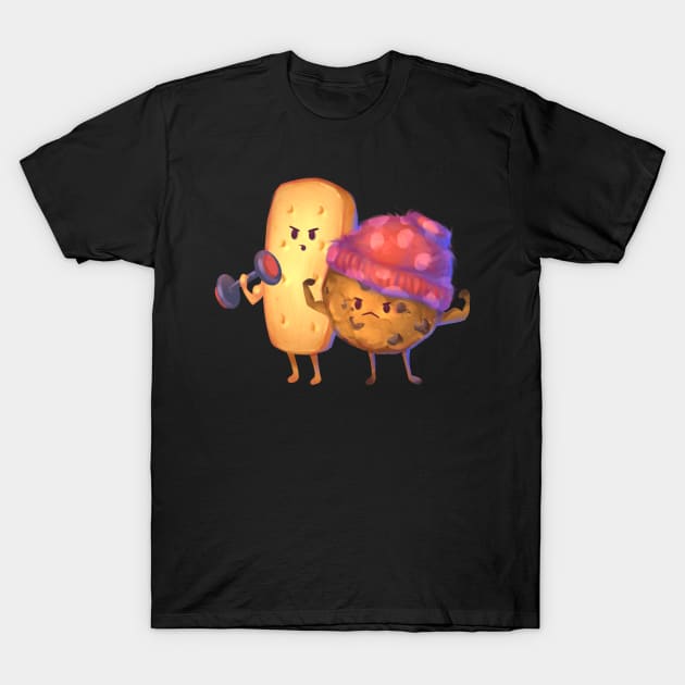 Tough Cookies T-Shirt by Claire Lin